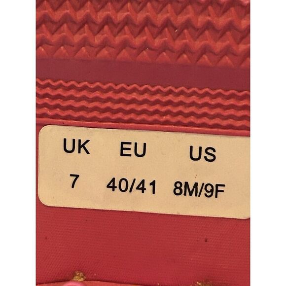 Hunter Original Tall Gloss Rain Boots | Women’s Size 8 | Bright Pink | - Picture 8 of 10